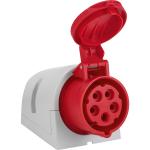 CEE Wandsteckdose 5-polig IP44 16 A Rot