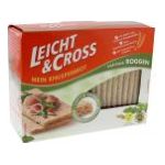 Leicht & Cross kräftiger Roggen Knusperbrot, 1er Pack (1x 125 g Packung)