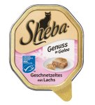 Sheba Schale Genuss in Gelee Geschnetzeltes mit L(UMPACKGROSSE 36)