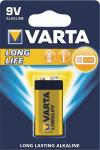 Batterie Alkali 6 LR 61 (9V) Varta - Longlife (4122) 48,5mm