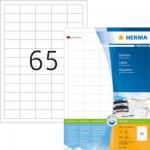 Herma 4270 Etiketten 38.1 x 21.2 mm Papier Weiß 6500 St. Permanent Universal-Etiketten Tinte, Laser, Kopie DIN A4