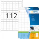 HERMA Etiketten A4 weiß 25.4x16.9 mm Papier matt 2800 St.