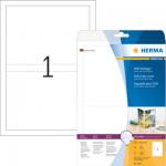 HERMA DVD-Einleger A4 weiß 273x183 mm nicht klebend 25 St.