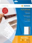 HERMA Negativhüllen transparent für 10 x 4 Streifen 25 St.