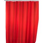 Wenko Anti-Schimmel Duschvorhang Uni 180 cm x 200 cm Rot