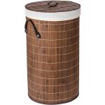 Wenko Wäschetruhe Bamboo 55 l Dunkelbraun 60 cm x 35 cm x 35 cm