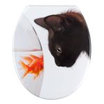 Wenko WC-Sitz Fish & Cat