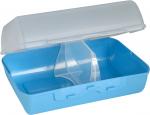 EMSA 513795 Variabolo Dino Lunchbox in Blau/Transparent