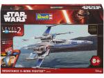 REVELL 06696 Resistance X-Wing Fighter, Weiß, Blau