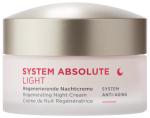 ANNEMARIE BÖRLIND SYSTEM ABSOLUTE Regenerierende Nachtcreme light