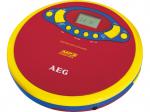 AEG CDP 4228 Tragbarer CD-Player Rot/Gelb/Blau