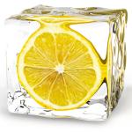 Eurographics Deco Glass Iced Lemon 20 cm x 20 cm