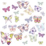 Eurographics Fenstersticker antistatisch Butterflies