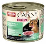 Animonda Cat Dose Carny Kitten Rind + Huhn + Kaninchen 200g(UMPACKGROSSE 6)