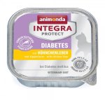 Animonda Cat Schale Integra Protect Diabetes mit Hühnchenleber 100g(UMPACKGROSSE 16)