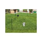 Rabbit netting 25 m, 65 cm, single prong, green