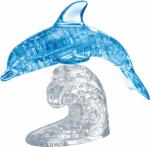 Puzzles 3D Crystal Delfin blau 100 Teile