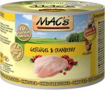 Macs Cat Geflügel + Cranberry 200g Dose(UMPACKGROSSE 6)