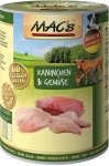 Macs Dog Kaninchen, Gemüse + Kartoffel 400g Dose(UMPACKGROSSE 6)