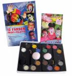 12 Farben-Profi-Schmink-Palette