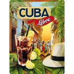 Nostalgic Art Blechschild Nostalgic Art, Cuba Libre