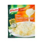 Knorr Spaghetteria Sauce Quattro Formaggi 4 Sorten Käse und Basilikum, 10er Pack (10 x 250 ml)