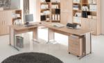 Schreibtisch-Winkelkombination Eiche Sonoma Nachbildung Bega Office Line