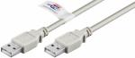 USB 2.0 Hi-Speed Kabel A Stecker A Stecker 2m grau