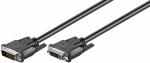 DVI-D FullHD Verlängerungskabel Dual Link DVI-D (24+1) 2m schwarz