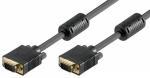 Full HD SVGA Monitorkabel 15 pol. HD Stecker 15 pol. HD Stecker 20m schwarz