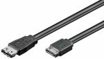 HDD eSATA Kabel 1.5GBits / 3GBits / 6GBits SATA L-Type eSATA I-Type Stecker 1 m