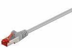 CAT 6 Netzwerkkabel S/FTP 2x RJ 45 0,25m grau