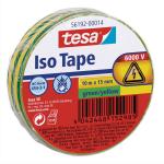 Tesa Iso Tape Gelb-Grün 10 m x 15 mm