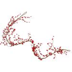 Best of home Lichterkette Girlande Rote Beeren 180 cm