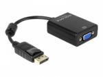 Delock 61848 20-p DisplayPort M VGA D-Sub Schwarz Kabel...