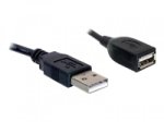 DeLOCK Extension cable USB 2.0 - USB-Verlängerungskabel - USB (M) bis USB (W) - 15 cm - für P/N: 61477, 61478, 61693, 61746, 61772, 66202, 88537