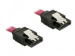 DeLOCK Cable SATA - SATA-Kabel - Serial ATA 150/300/600 - SATA (W) bis SATA (W) - 50 cm - eingerastet, gerader Stecker - Rot - für P/N: 89270, 89271