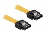 DeLOCK Cable SATA - SATA-Kabel - Serial ATA 150/300/600 - SATA (W) bis SATA (W) - 50 cm - eingerastet, gerader Stecker - Gelb