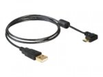 DeLOCK - USB-Kabel - USB (M) bis 5-polig Micro-USB Typ B (M) - 1 m - 90° Stecker