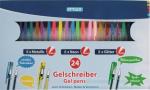 Stylex 24 Gelschreibe, 1 Set