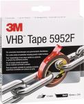 Montageband VHB Tape 5952F 19 mm x 3 m Rolle, schwarz