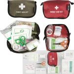 Erste Hilfe Medikit First Aid Kit | Oliv, klein (18-tlg.)