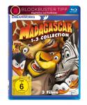 Madagascar 1-3 auf Blu-ray
