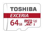 Toshiba Exceria M302 microSDXC-Karte 64 GB Class 10, UHS-Class 3 inkl. SD-Adapter