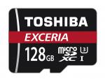 Toshiba EXCERIA M302-EA, 128 GB microSD-Karte, Klasse 10, inkl. SD-Adapter