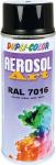 DUPLI-COLOR Buntlackspray AEROSOL Art anthrazitgrau glänzend RAL7016 0,4l, 6 St.