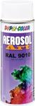 DUPLI-COLOR Lackspray AEROSOL Art reinweiss matt RAL 9010 400 ml, 6 Spraydosen