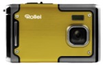 Rollei SPORTSLINE 85 Digitalkamera 8 Mio. Pixel Gelb Full HD Video, Stoßfest, Unterwasserkamera