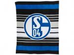 TRADECON FC Schalke 04 Fleecdecke, Blau/Weiß