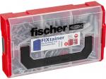 Fischer 532891 FIXtainer - Die SX-Dübel und Schrauben-Box 210 Teile